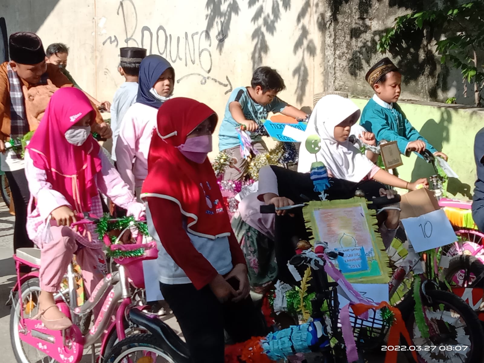 Parade Sepeda Hias Turut Serta Sambut Bulan Suci Ramadhan.